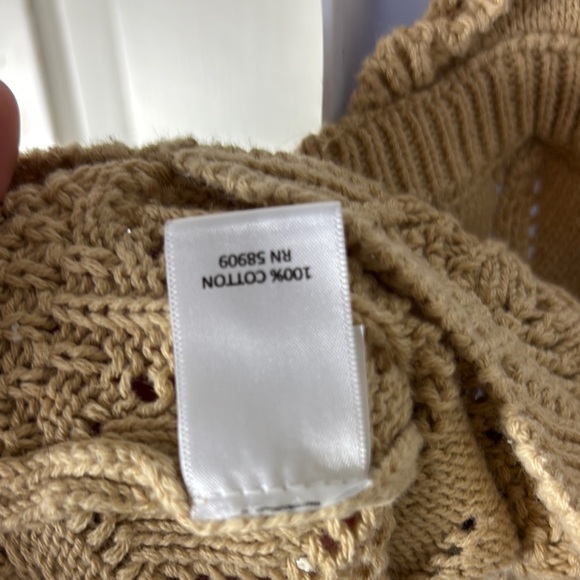 Chelsea & Violet crochet ruffle top xl - Picture 4 of 4